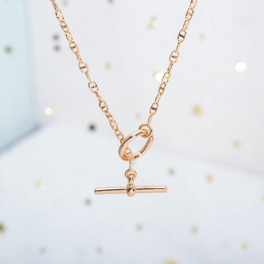 [Stars Jewelry]ECHAPPEE NECKLACE PINK GOLD