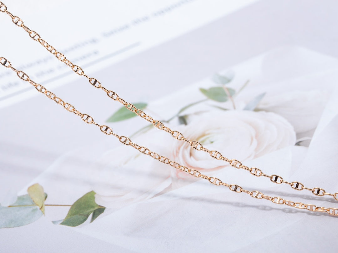 [Stars Jewelry]ECHAPPEE NECKLACE PINK GOLD