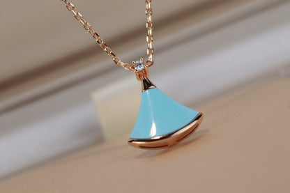 [Stars Jewelry]DREAM NECKLACE TURQUOISE PINK GOLD