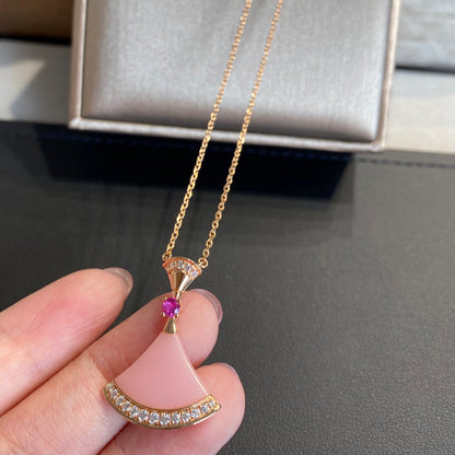 [Stars Jewelry]DREAM NECKLACE PINK OPAL