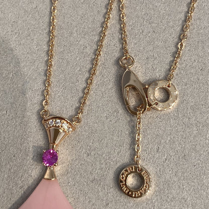 [Stars Jewelry]DREAM NECKLACE PINK OPAL