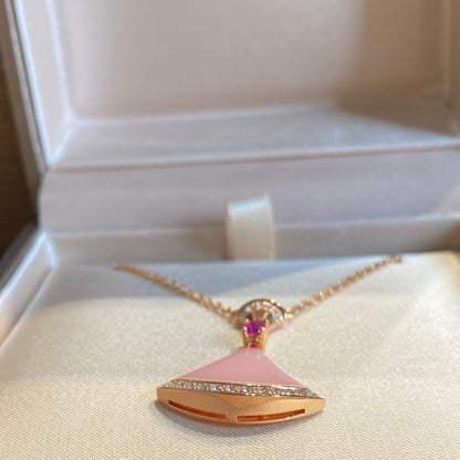 [Stars Jewelry]DREAM NECKLACE PINK OPAL