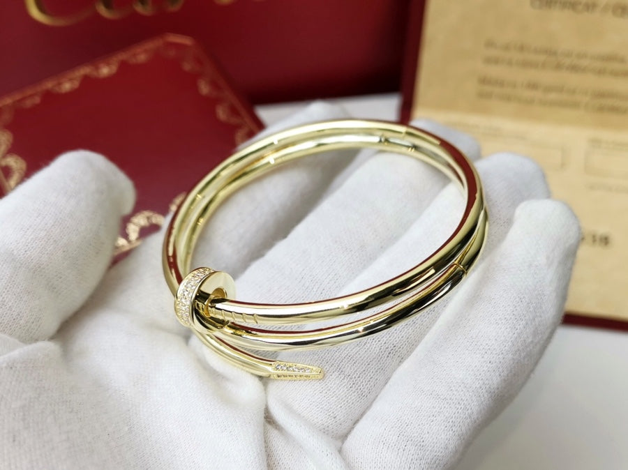 [Stars Jewelry]JUSTE BRACELET 3.5MM DOUBLE ROW DIAMOND