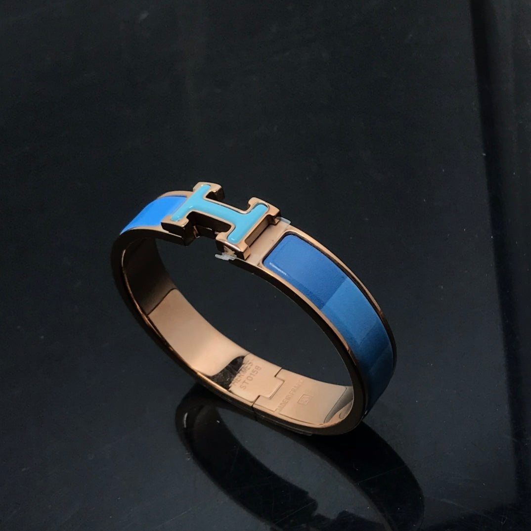 [Stars Jewelry]H BRACELET BLUE RAINBOW CERAMIC