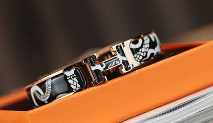[Stars Jewelry]H TARTAN BRACELET 12MM