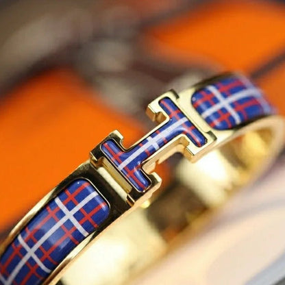 [Stars Jewelry]H TARTAN BRACELET 12MM