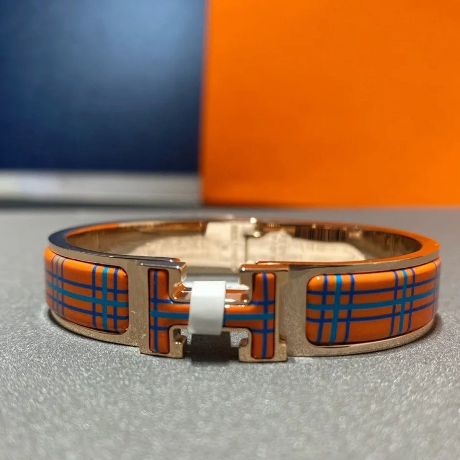 [Stars Jewelry]H TARTAN BRACELET 12MM