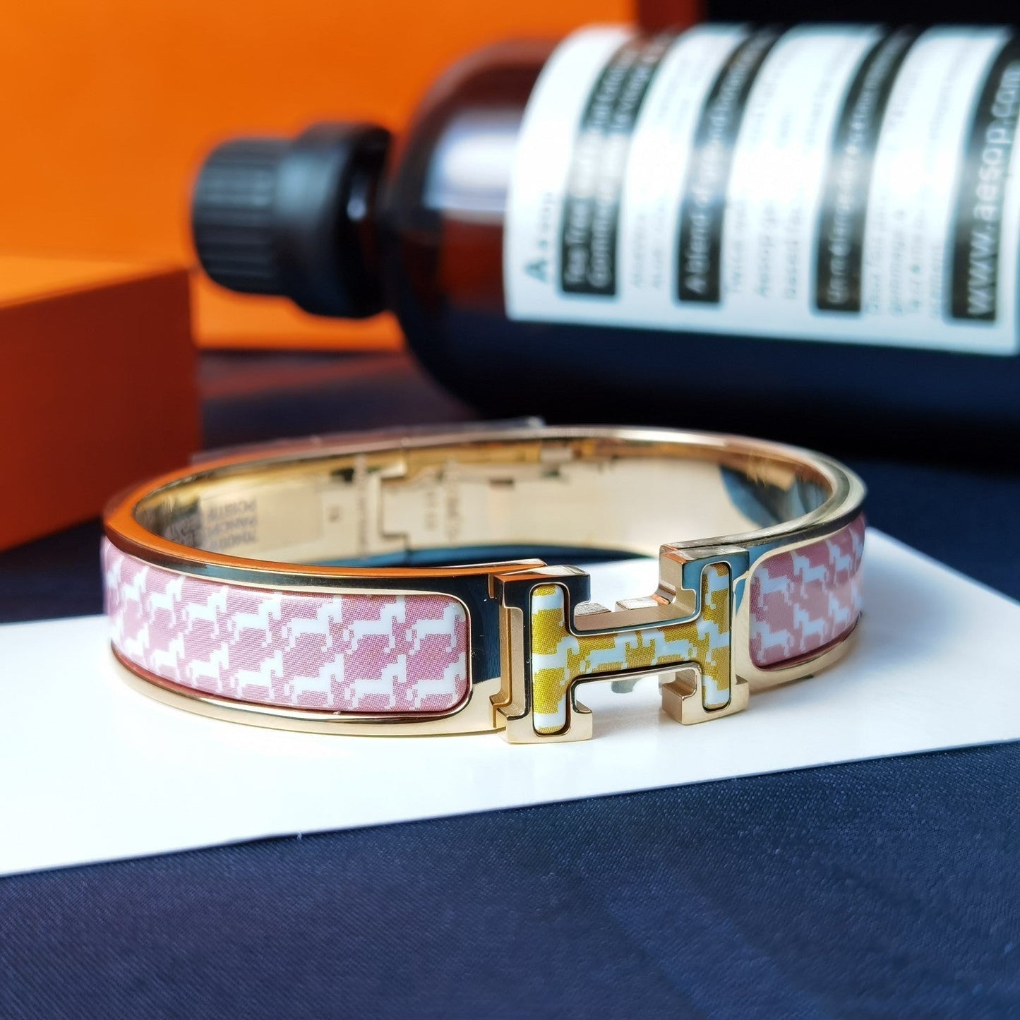 [Stars Jewelry]H HORSE BRACELET 12MM