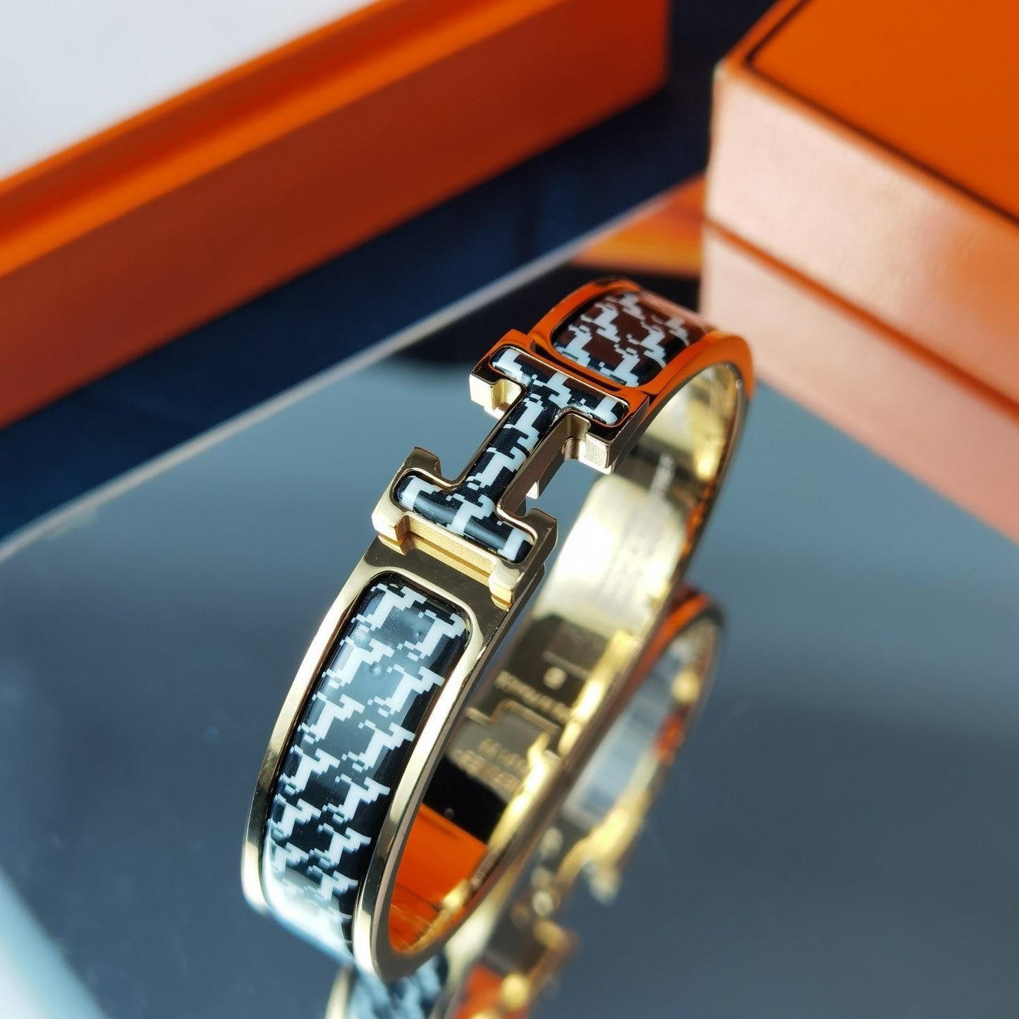 [Stars Jewelry]H HORSE BRACELET 12MM