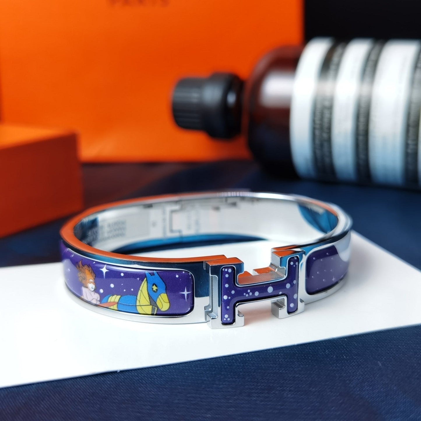 [Stars Jewelry]H STAR AND MOON BRACELET 12MM