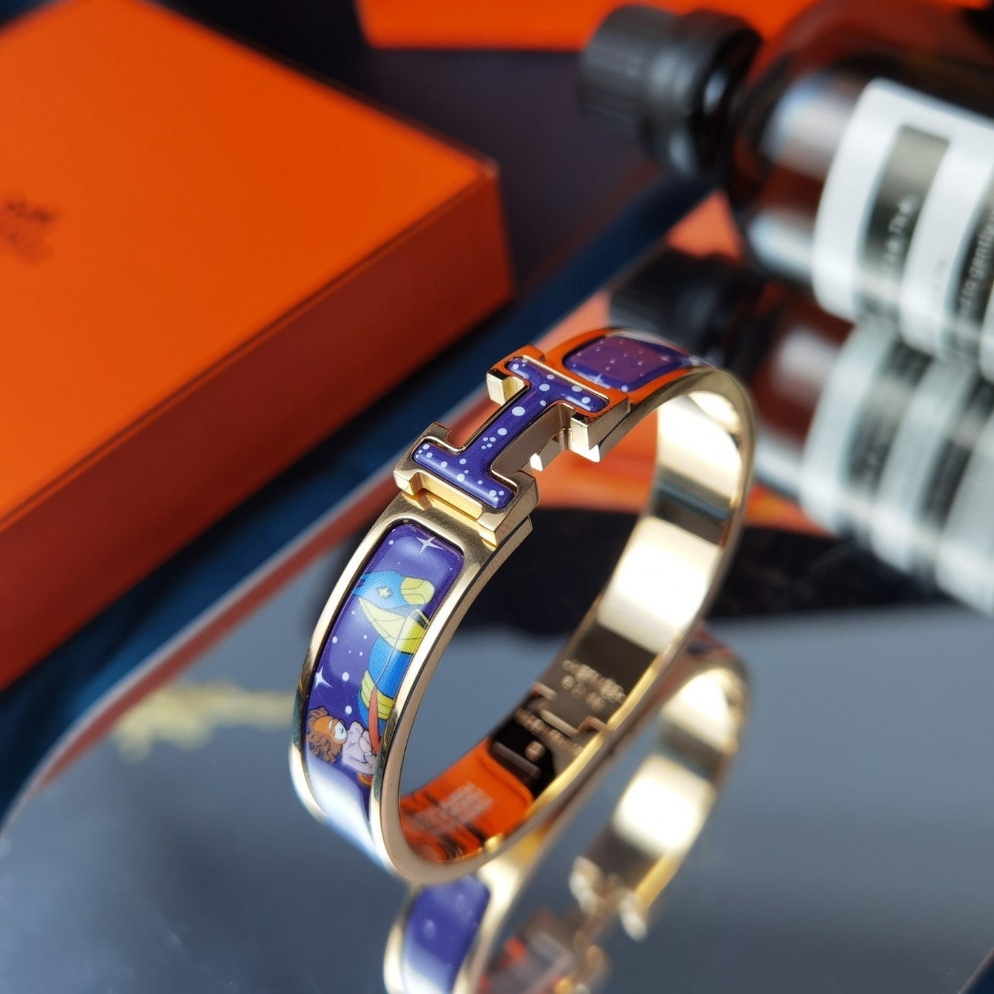 [Stars Jewelry]H STAR AND MOON BRACELET 12MM