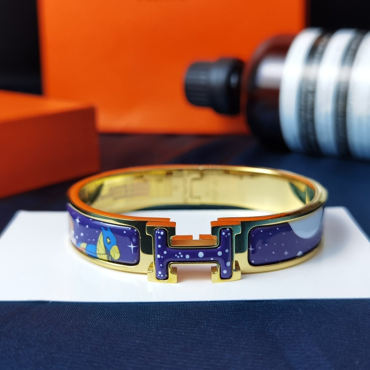 [Stars Jewelry]H STAR AND MOON BRACELET 12MM