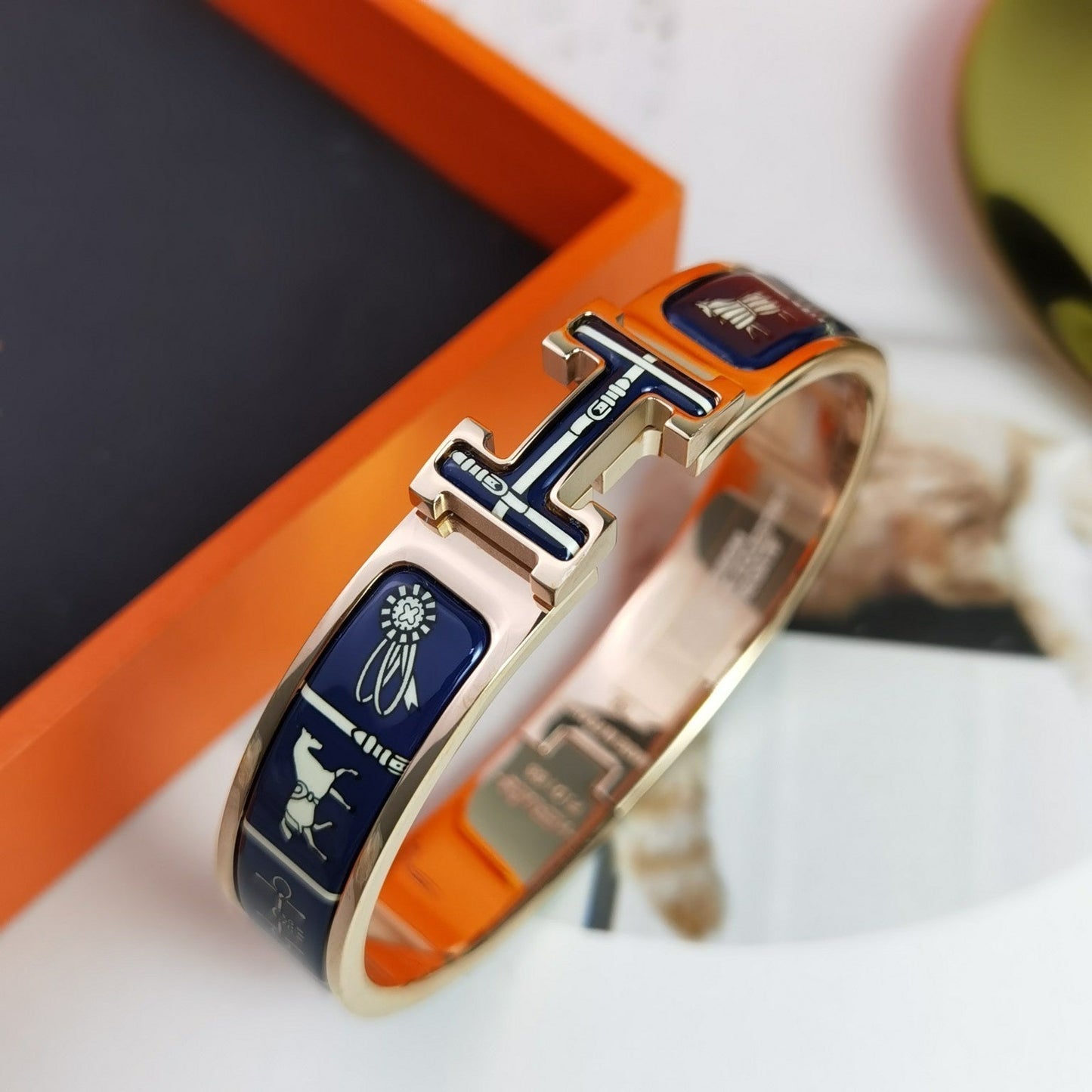 [Stars Jewelry]H COUVERTURES DARK BLUE BRACELET