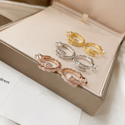 [Stars Jewelry]SERPENTI EARRINGS DIAMOND