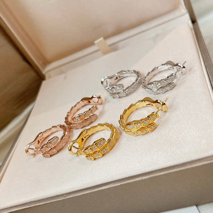 [Stars Jewelry]SERPENTI EARRINGS DIAMOND
