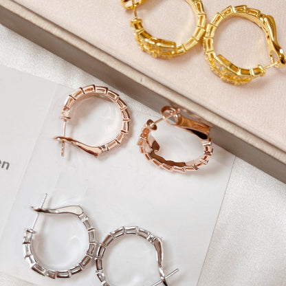 [Stars Jewelry]SERPENTI EARRINGS DIAMOND