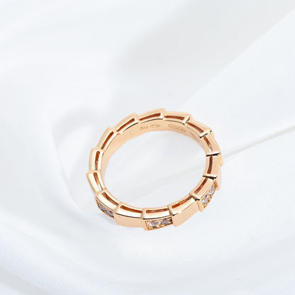 [Stars Jewelry]SERPENTI RING PINK GOLD  3MM
