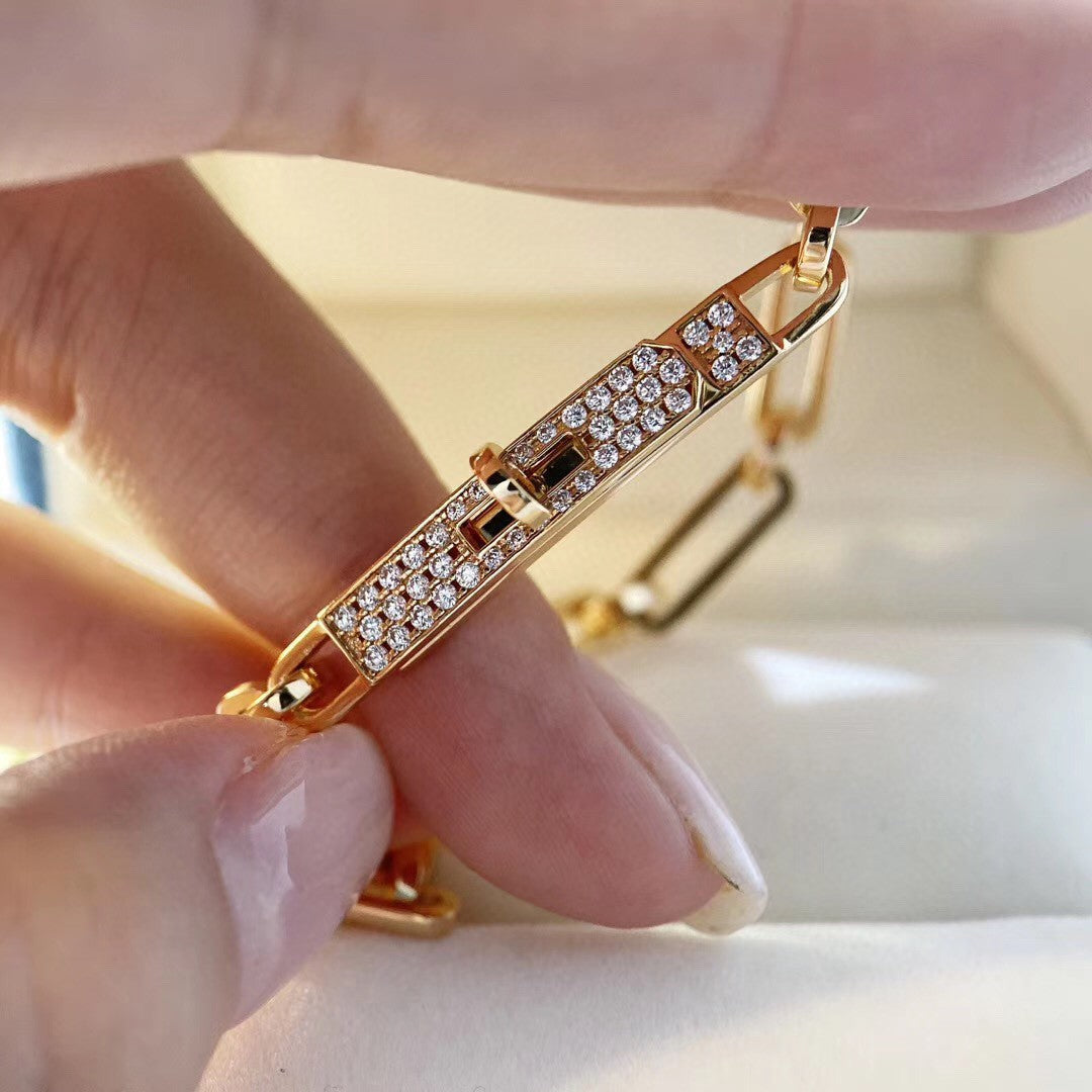 [Stars Jewelry]CHAINE BRACELET SMALL MODEL DIAMOND