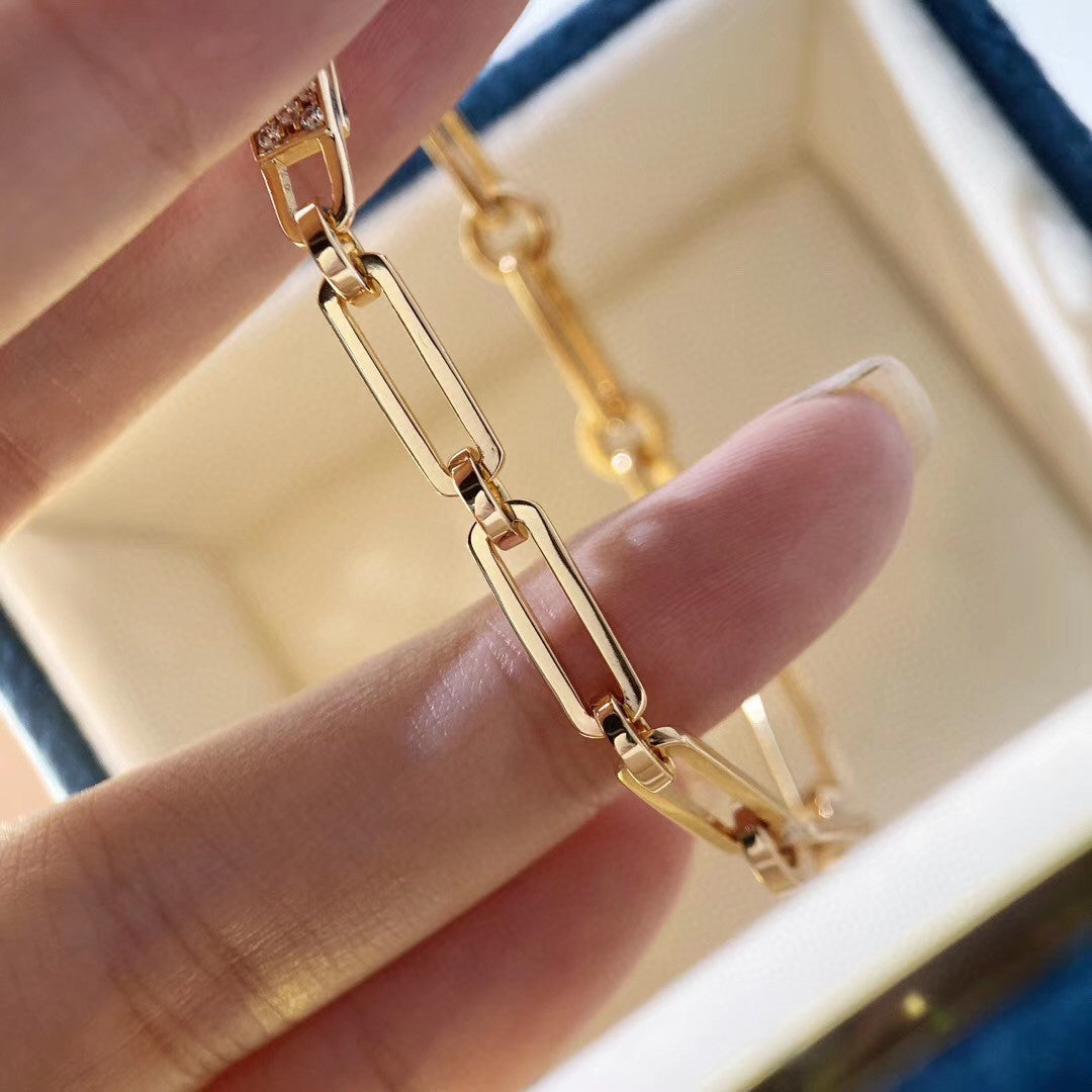 [Stars Jewelry]CHAINE BRACELET SMALL MODEL DIAMOND