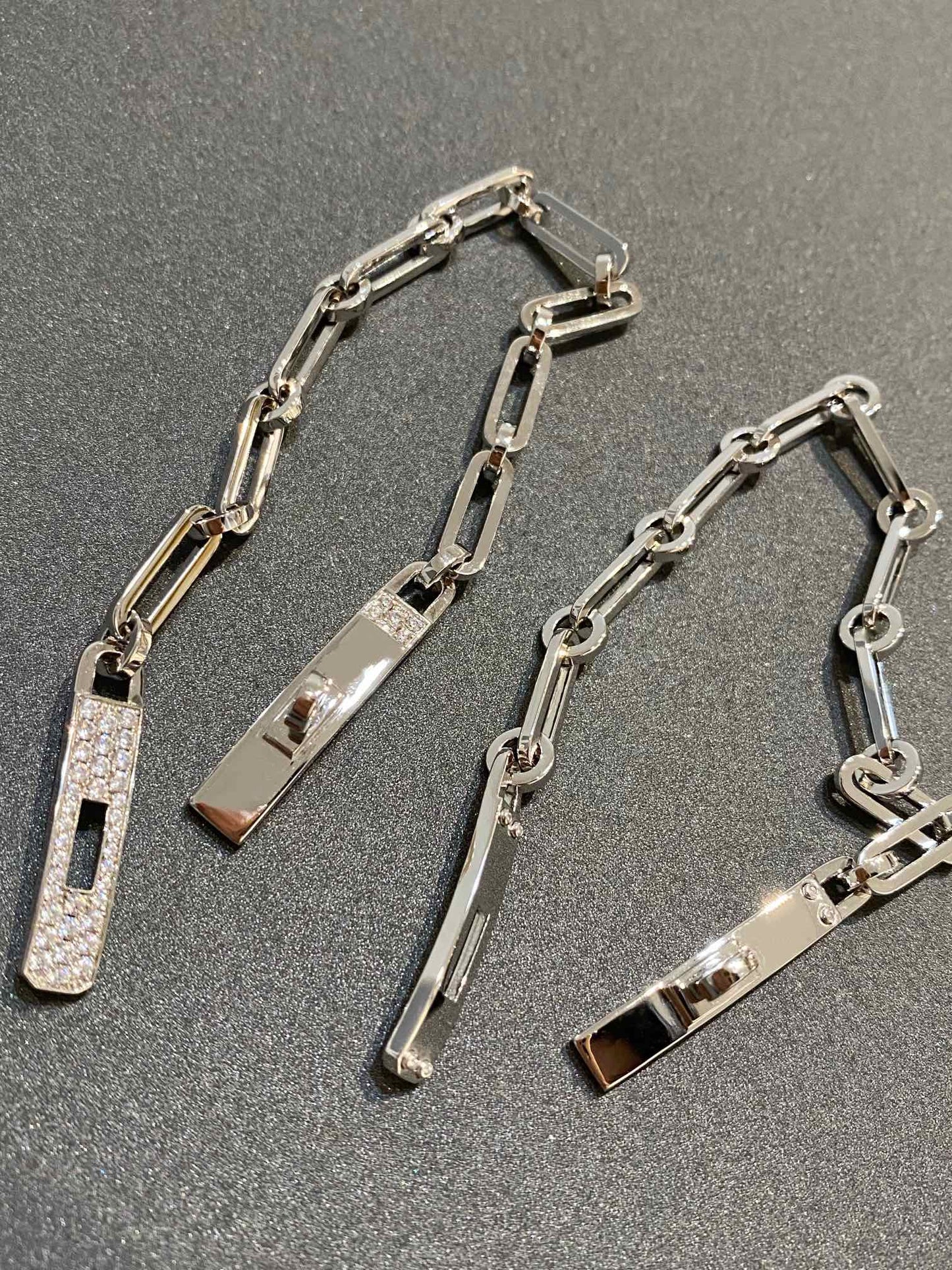 [Stars Jewelry]CHAINE BRACELET SMALL MODEL DIAMOND