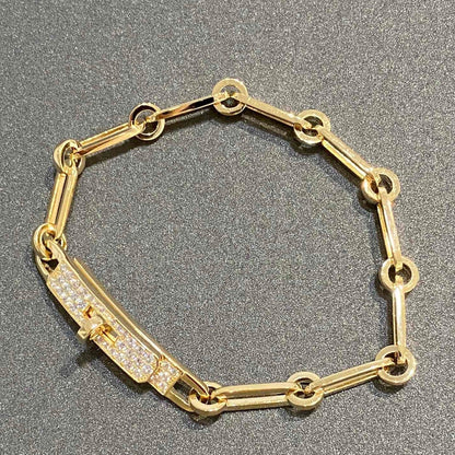 [Stars Jewelry]CHAINE BRACELET SMALL MODEL DIAMOND