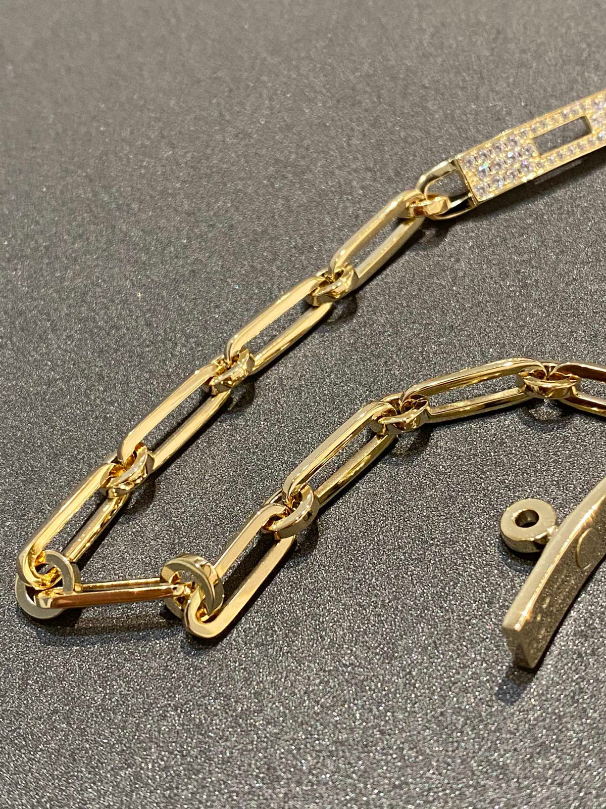 [Stars Jewelry]CHAINE BRACELET SMALL MODEL DIAMOND