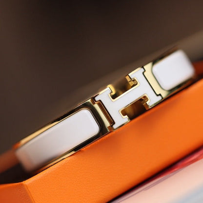 [Stars Jewelry]H BRACELET 12MM GOLD