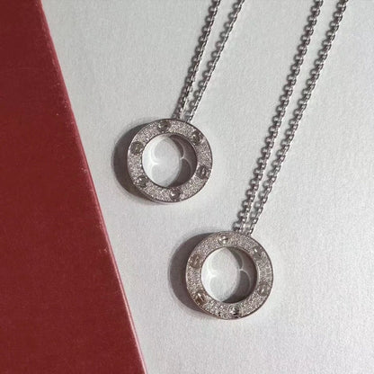 [Stars Jewelry]LOVE NECKLACE ADJUSTABLE SILVER