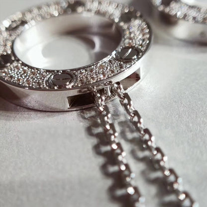 [Stars Jewelry]LOVE NECKLACE ADJUSTABLE SILVER