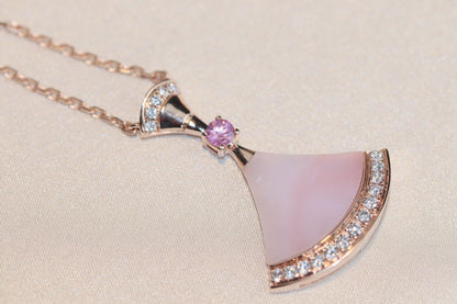 [Stars Jewelry]DREAM NECKLACE PINK MOP DIAMOND
