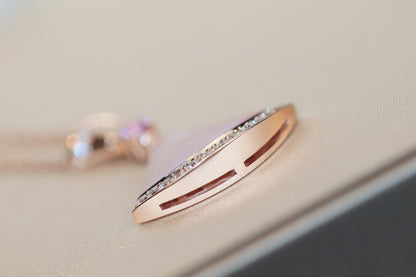 [Stars Jewelry]DREAM NECKLACE PINK MOP DIAMOND