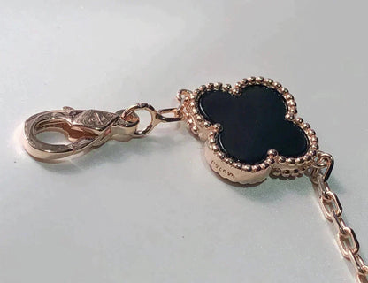 [Stars Jewelry]CLOVER 5 MOTIFS MULTICOLOR BRACELET