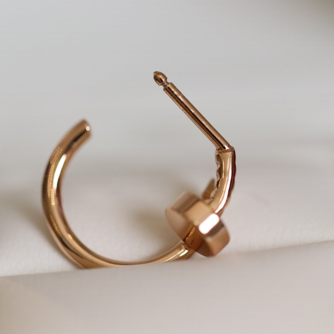 [Stars Jewelry]JUSTE EARRINGS PINK GOLD