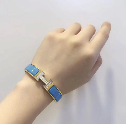 [Stars Jewelry]H CLOUD BLUE BRACELET GOLD DIAMOND