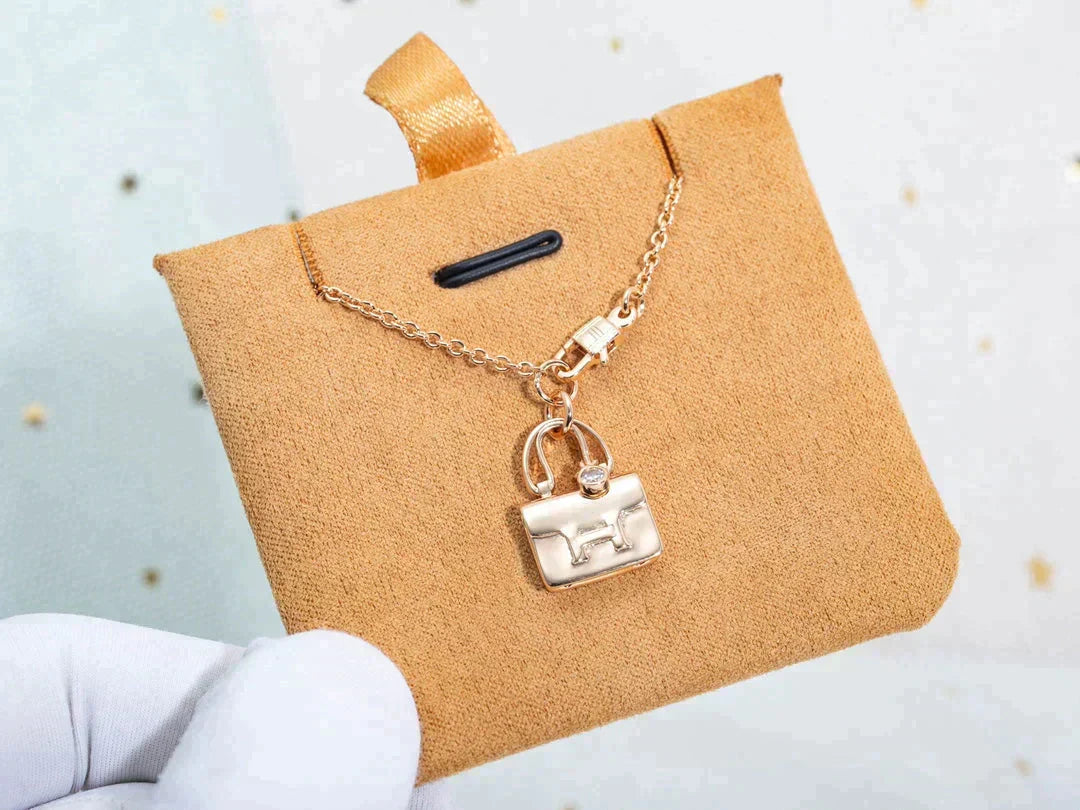 [Stars Jewelry]AMULETTE PEDANT ROSE GOLD NECKLACE