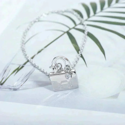 [Stars Jewelry]AMULETTE PEDANT SILVER NECKLACE