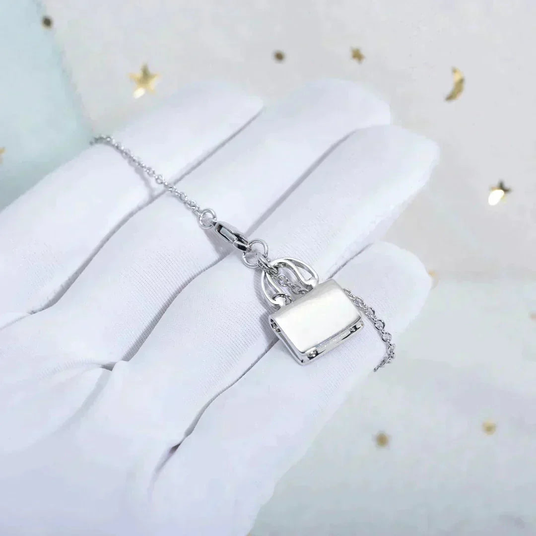 [Stars Jewelry]AMULETTE PEDANT SILVER NECKLACE