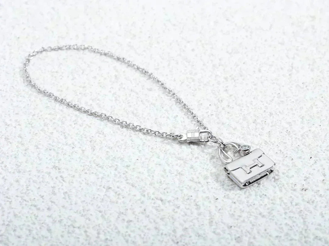 [Stars Jewelry]AMULETTE PEDANT SILVER NECKLACE