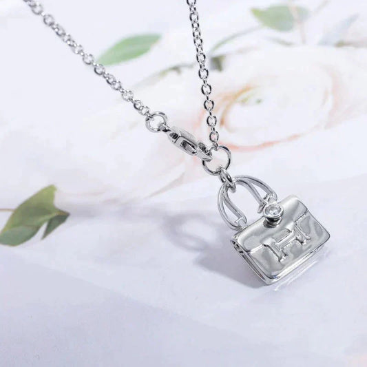 [Stars Jewelry]AMULETTE PEDANT SILVER NECKLACE