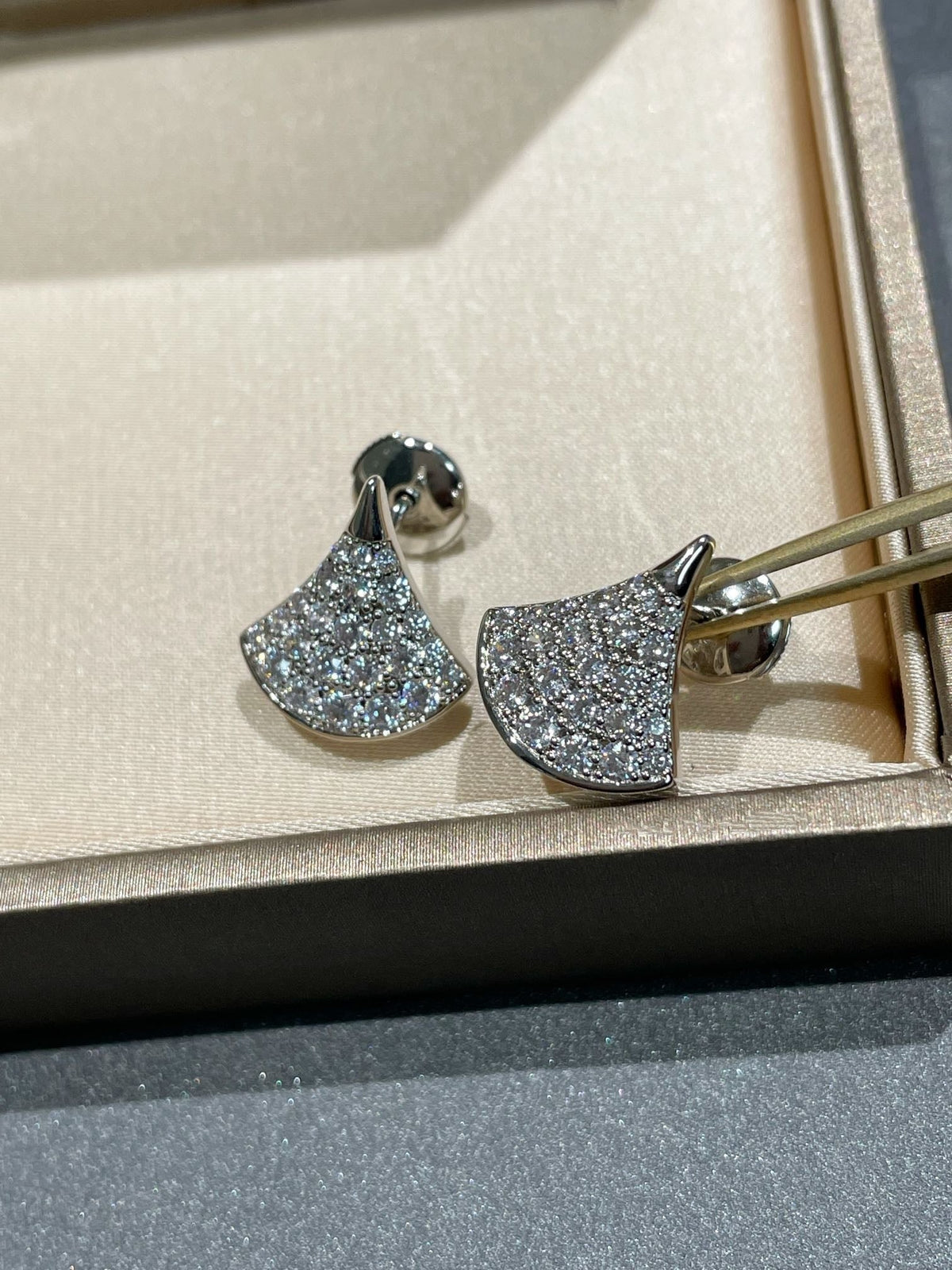 [Stars Jewelry]DREAM STUD EARRINGS DIAMOND
