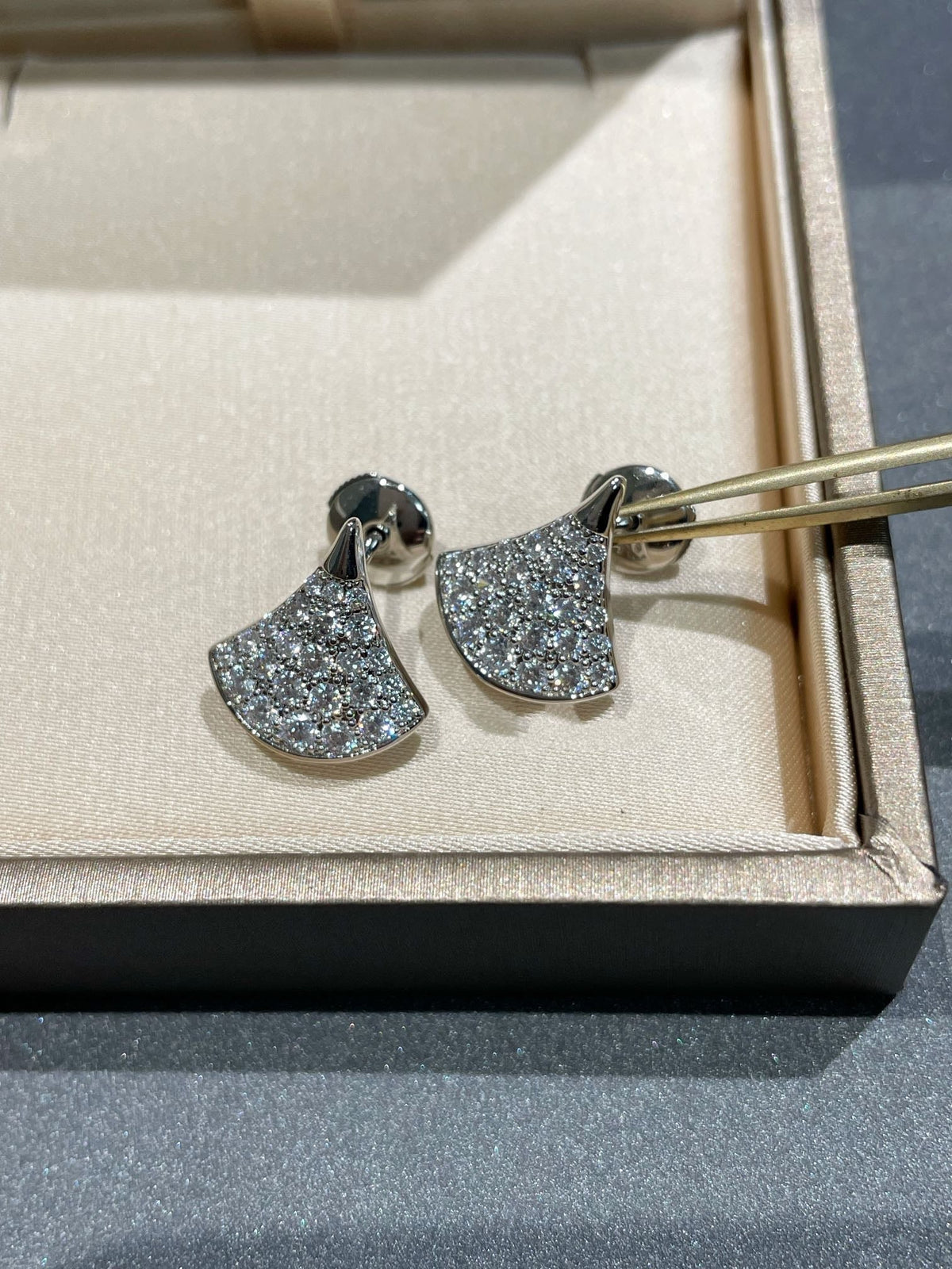 [Stars Jewelry]DREAM STUD EARRINGS DIAMOND