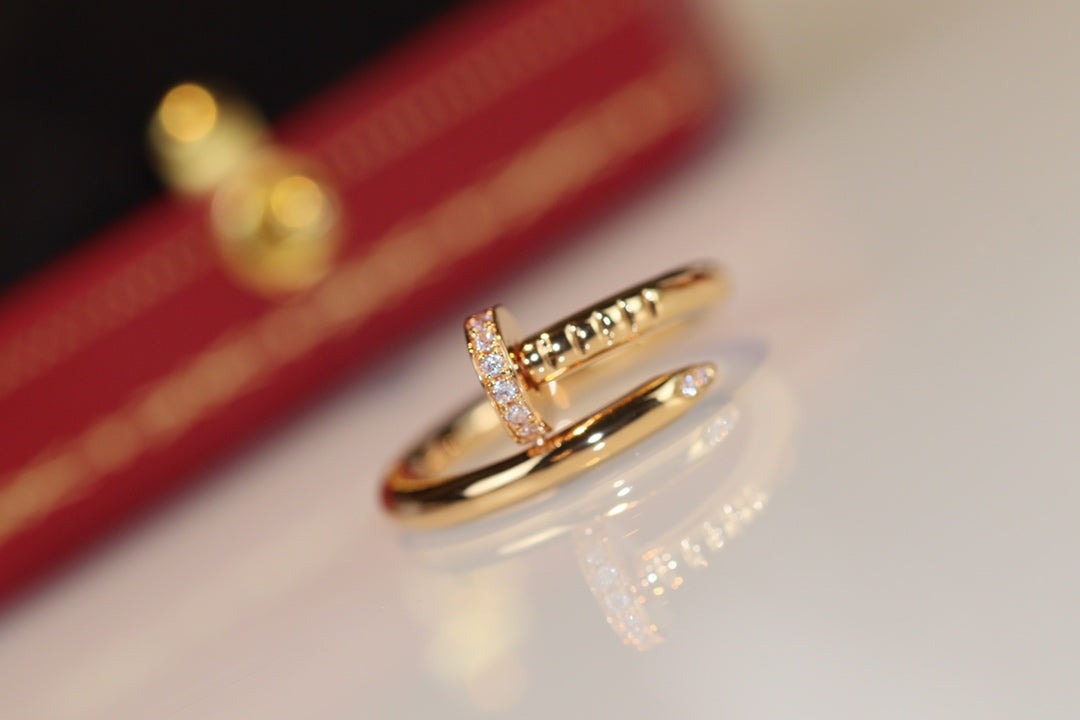 [Stars Jewelry]JUSTE RING 2.65MM GOLD DIAMOND
