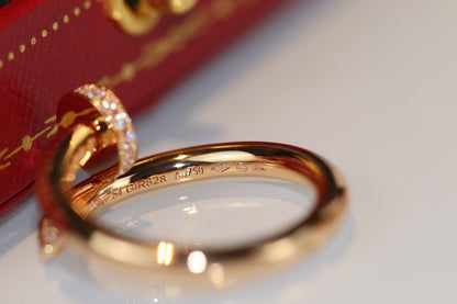 [Stars Jewelry]JUSTE RING 2.65MM GOLD DIAMOND