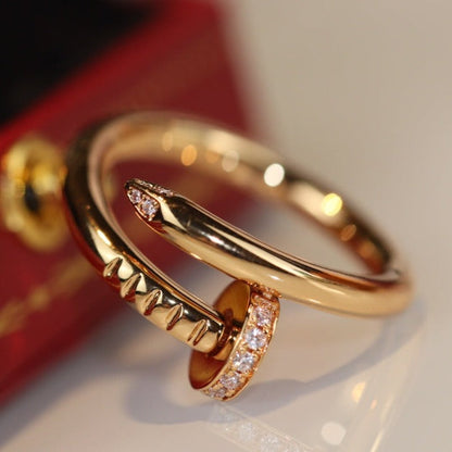 [Stars Jewelry]JUSTE RING 2.65MM GOLD DIAMOND