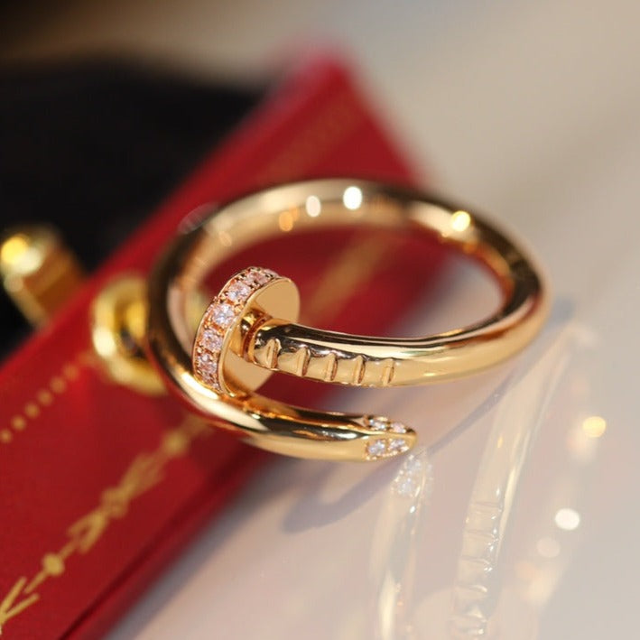 [Stars Jewelry]JUSTE RING 2.65MM GOLD DIAMOND