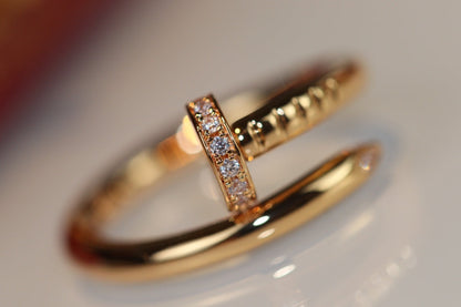 [Stars Jewelry]JUSTE RING 2.65MM GOLD DIAMOND