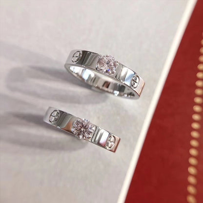 [Stars Jewelry]LOVE RING 3.6MM 1 BIG DIAMOND
