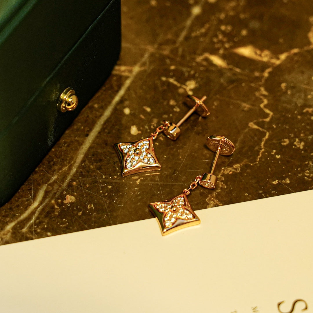 [Stars Jewelry]STAR DIAMONDS EARRINGS GOLD