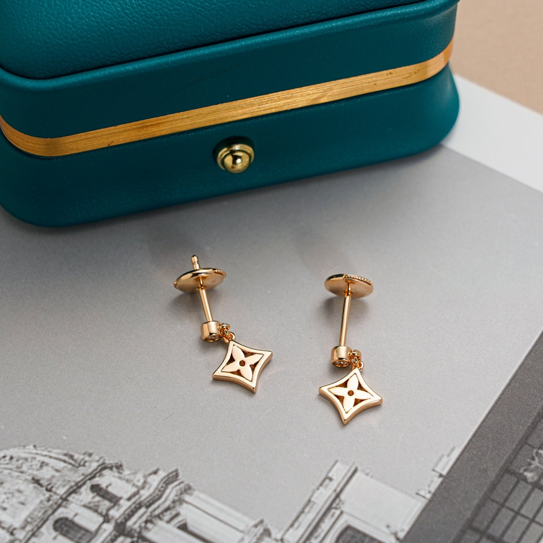 [Stars Jewelry]STAR EARRINGS GOLD