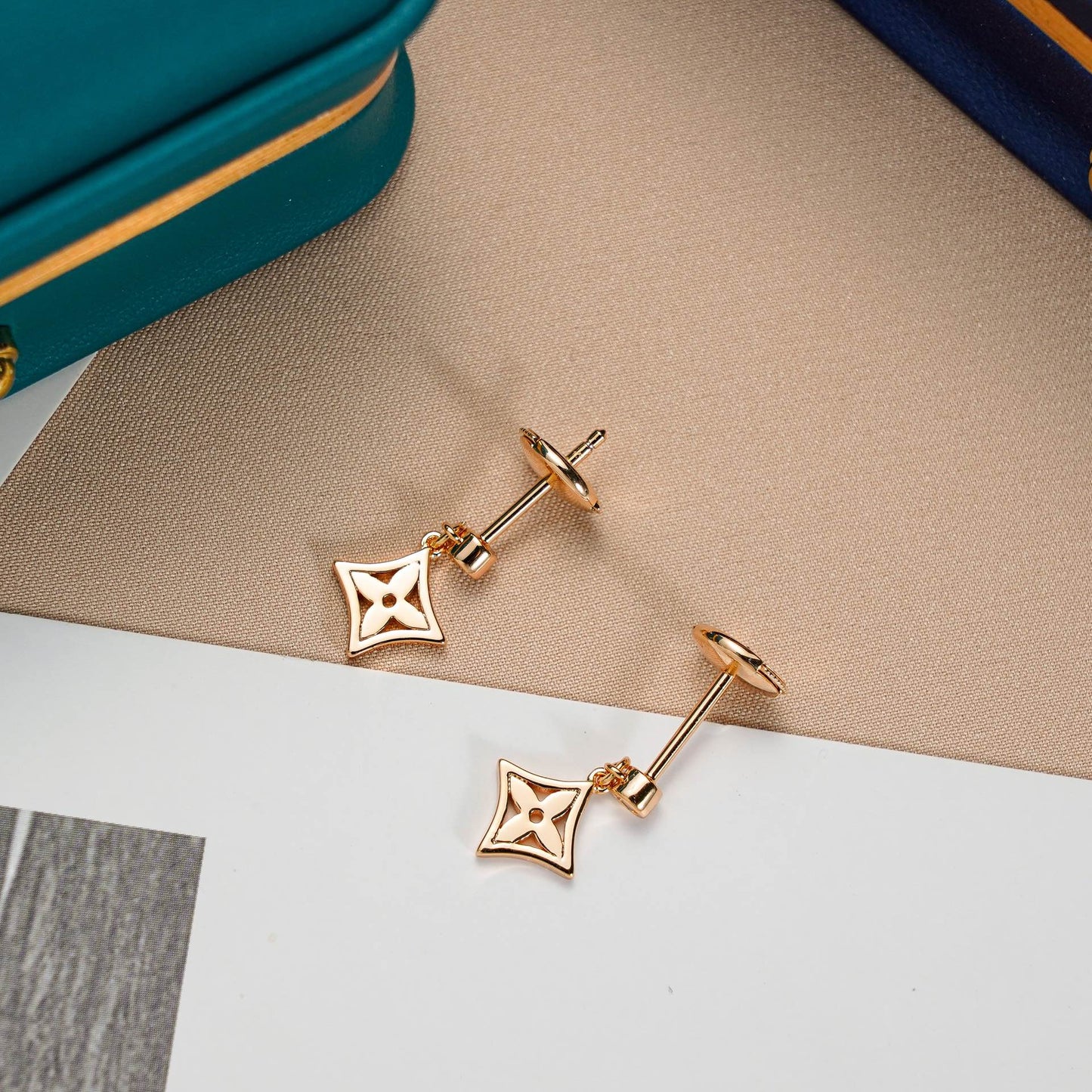 [Stars Jewelry]STAR EARRINGS GOLD